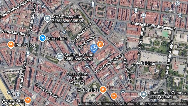 Ubicación de la subastas Subasta de vivienda en ZARAGOZA