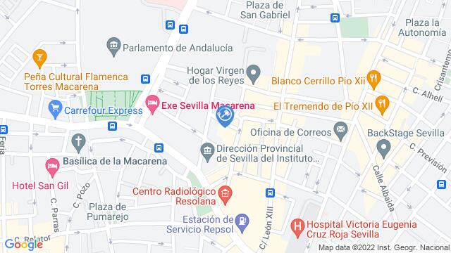 Ubicación de la subastas Subasta de local comercial en Sevilla