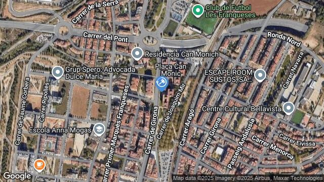 Ubicación de la subastas Subasta de vivienda en GRANOLLERS