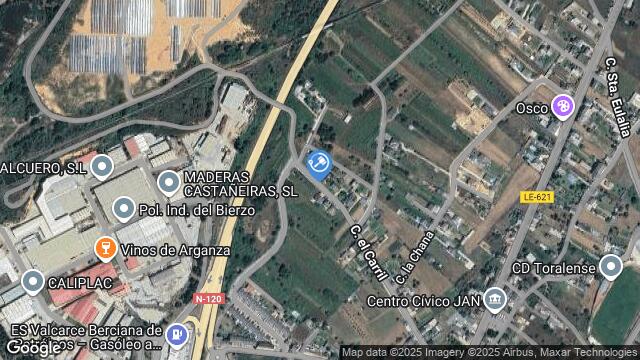 Ubicación de la subastas Subasta de solar en TORAL DE LOS VADOS