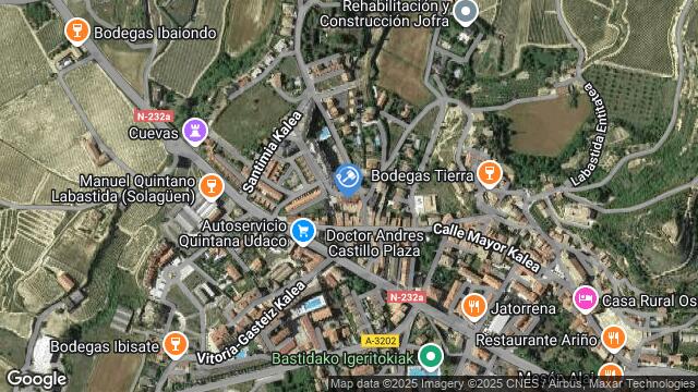 Ubicación de la subastas Subasta de garaje en LABASTIDA