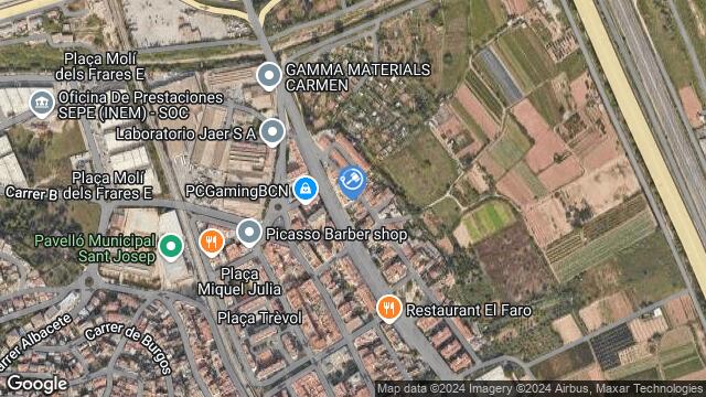 Ubicación de la subasta Subasta de local comercial en SANT VICENÇ DELS HORTS