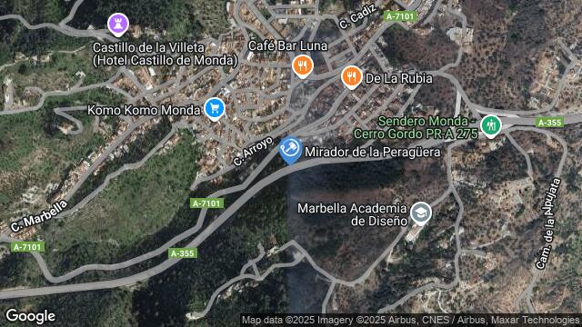 Ubicación de la subastas Subasta de f.8771 partido gaimon  ( monda - malaga) en MALAGA