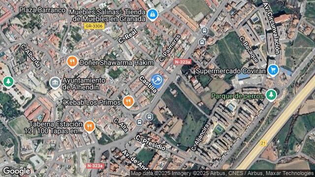 Ubicación de la subastas Subasta de vivienda en Alhendín
