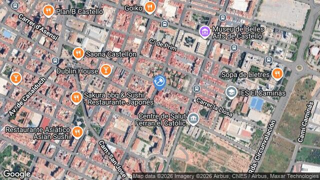 Ubicación de la subastas Subasta de cl pare ricardo ( castellÓ de la plana) en CASTELLÓ DE LA PLANA