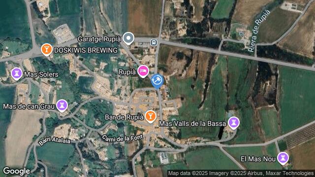 Ubicación de la subastas Subasta de solar en RUPIÀ