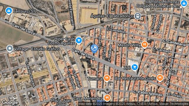 Ubicación de la subastas Subasta de vivienda en Águilas