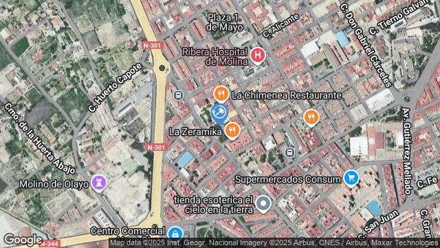 Ubicación de la subastas Subasta de vivienda en Molina de Segura