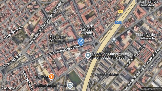 Ubicación de la subastas Subasta de vivienda en BADALONA