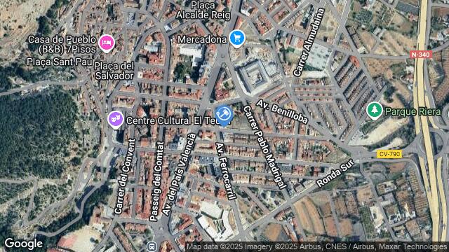 Ubicación de la subastas Subasta de vivienda en COCENTAINA