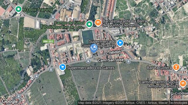 Ubicación de la subastas Subasta de vivienda en Murcia