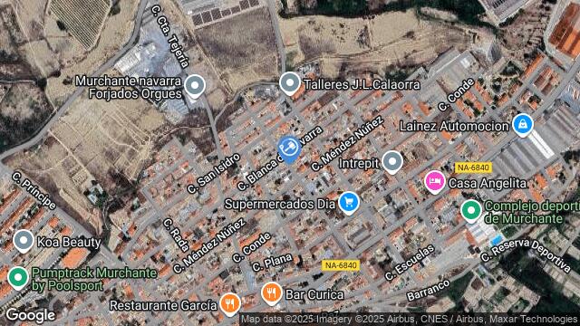 Ubicación de la subastas Subasta de finca rústica en Murchante