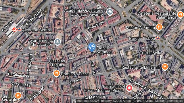Ubicación de la subastas Subasta de local comercial en ALCORCON