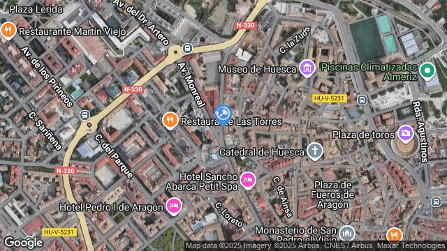 Ubicación de la subastas Subasta de vivienda en HUESCA