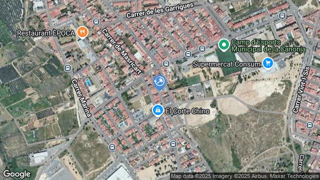 Ubicación de la subastas Subasta de garaje en LA CANONJA