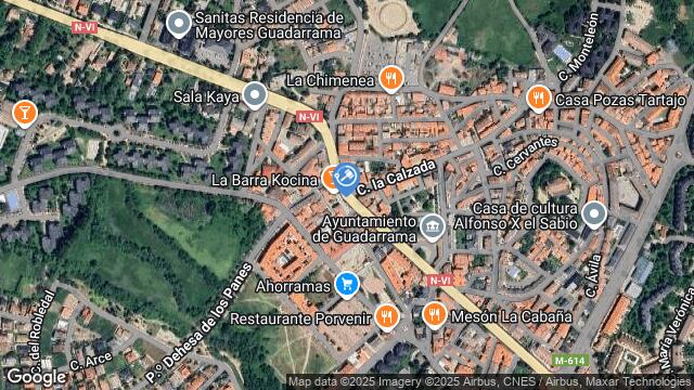 Ubicación de la subastas Subasta de solar en Guadarrama