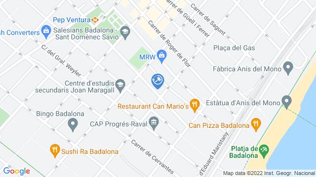 Ubicación de la subastas Subasta de local comercial en Badalona