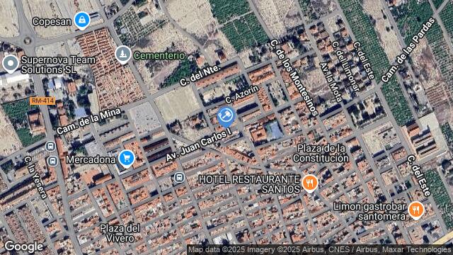 Ubicación de la subastas Subasta de vivienda en Santomera