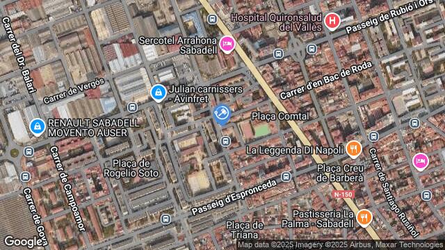 Ubicación de la subastas Subasta de vivienda en SABADELL