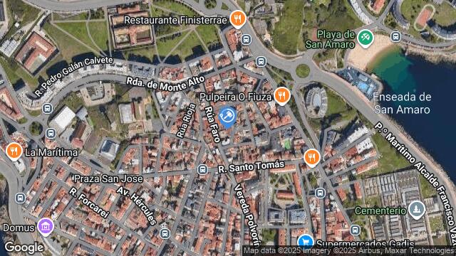 Ubicación de la subastas Subasta de vivienda en A CORUÑA