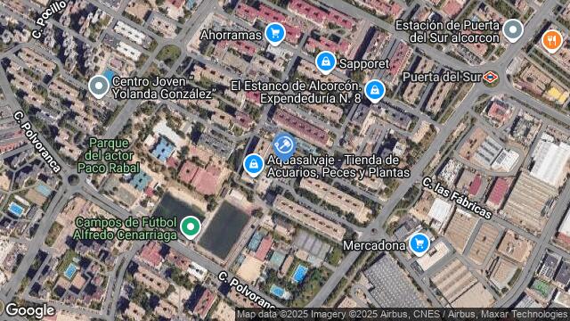 Ubicación de la subastas Subasta de garaje en ALCORCON