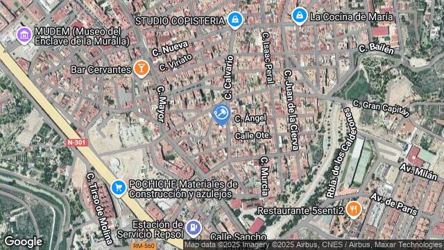 Ubicación de la subastas Subasta de garaje en Molina de Segura