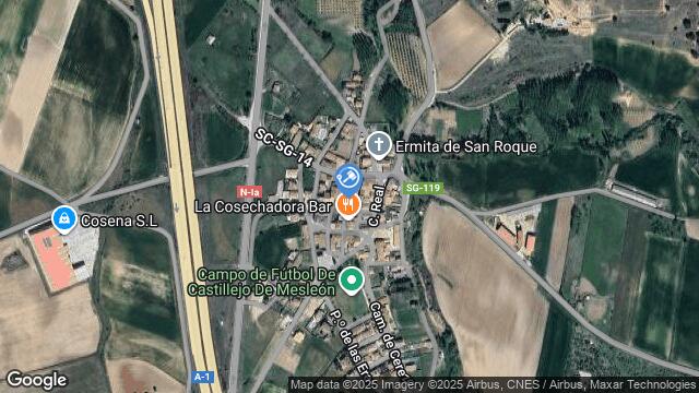 Ubicación de la subastas Subasta de vivienda en CASTILLEJO DE MESLEON