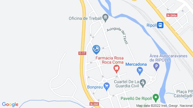 Ubicación de la subastas Subasta de garaje en RIPOLL