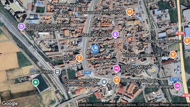 Ubicación de la subastas Subasta de vivienda en CARIÑENA