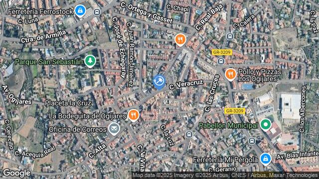 Ubicación de la subastas Subasta de vivienda en OGIJARES