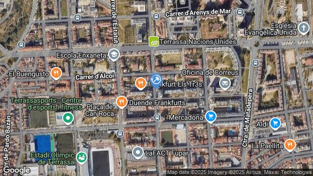 Ubicación de la subastas Subasta de garaje en TERRASSA