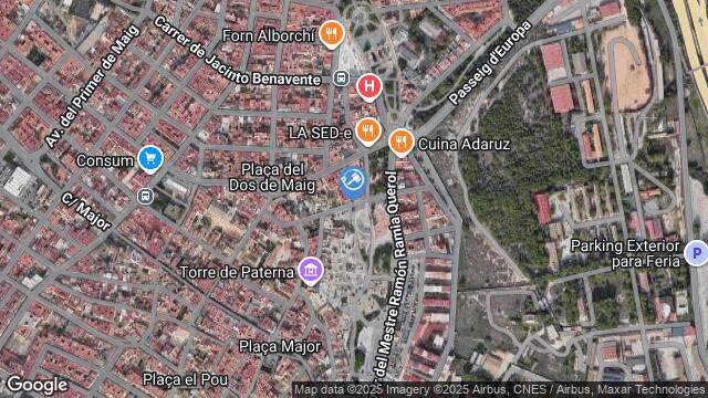 Ubicación de la subastas Subasta de otros en PATERNA