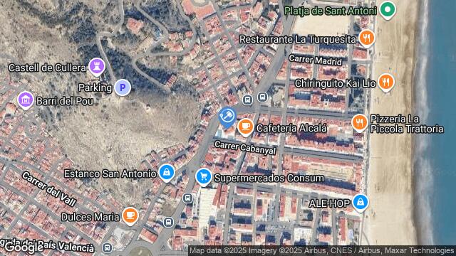 Ubicación de la subastas Subasta de vivienda en CULLERA