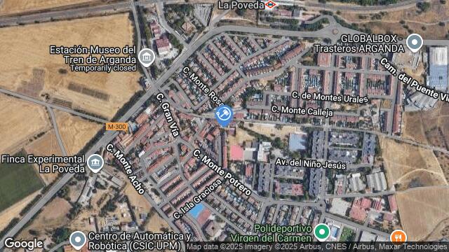 Ubicación de la subastas Subasta de garaje en ARGANDA DEL REY