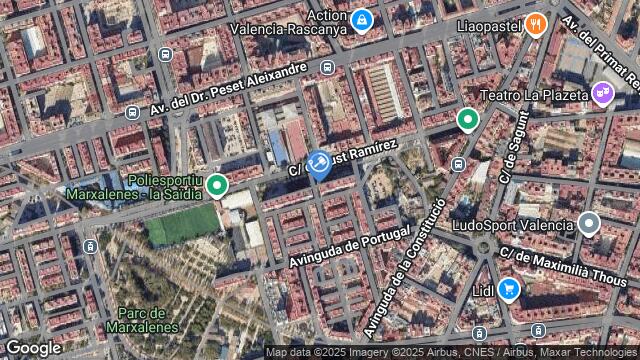 Ubicación de la subastas Subasta de solar en TAVERNES BLANQUES