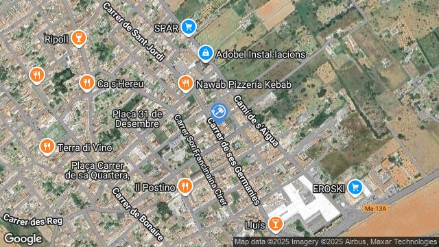 Ubicación de la subastas Subasta de garaje en BINISSALEM