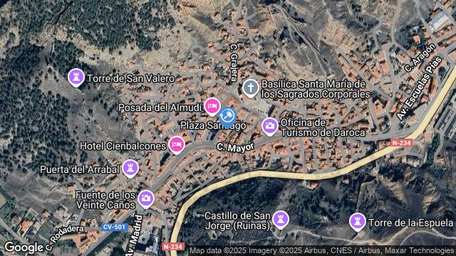 Ubicación de la subastas Subasta de finca rústica en DAROCA