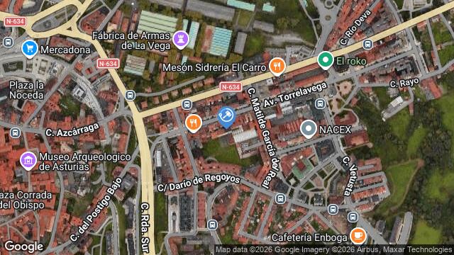 Ubicación de la subastas Subasta de vivienda en OVIEDO