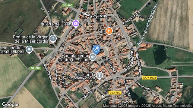 Ubicación de la subastas Subasta de nave industrial en Cantalapiedra