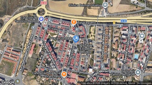Ubicación de la subastas Subasta de vivienda en HUELVA