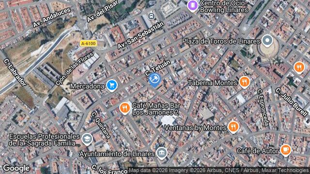 Ubicación de la subastas Subasta de vivienda en LINARES