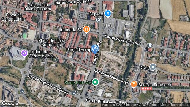 Ubicación de la subastas Subasta de vivienda en Vic