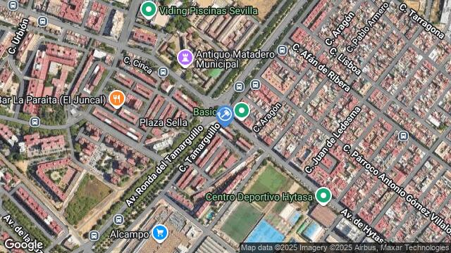 Ubicación de la subastas Subasta de local comercial en Sevilla