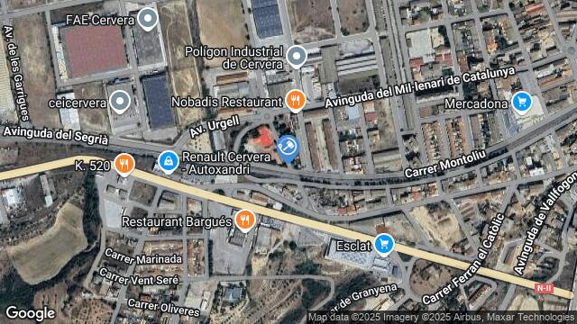 Ubicación de la subastas Subasta de vivienda en Cervera