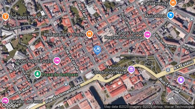 Ubicación de la subastas Subasta de vivienda en EL  FERROL