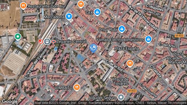 Ubicación de la subastas Subasta de vivienda en Leganés