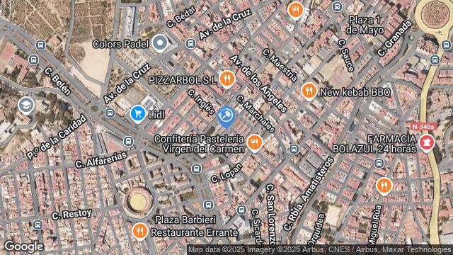 Ubicación de la subastas Subasta de vivienda en ALMERÍA
