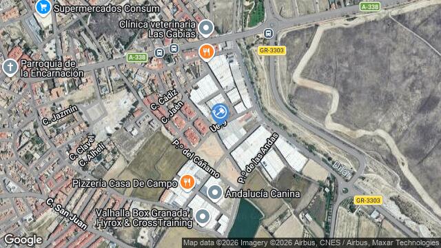 Ubicación de la subastas Subasta de cl ue 9- pago del lunes en Granada