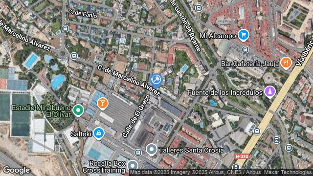 Ubicación de la subastas Subasta de garaje en Zaragoza