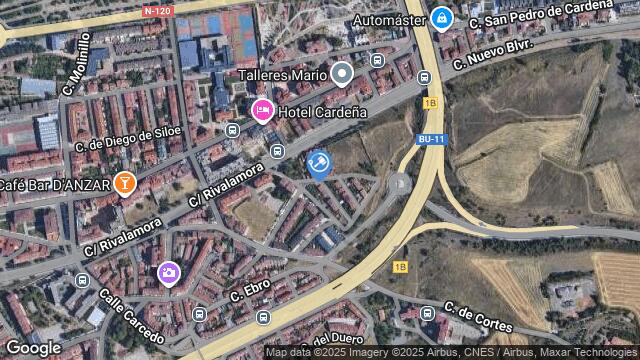 Ubicación de la subastas Subasta de finca rústica en BURGOS